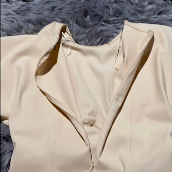 Zara Neoprene Effect Dress - Picture 9 of 11